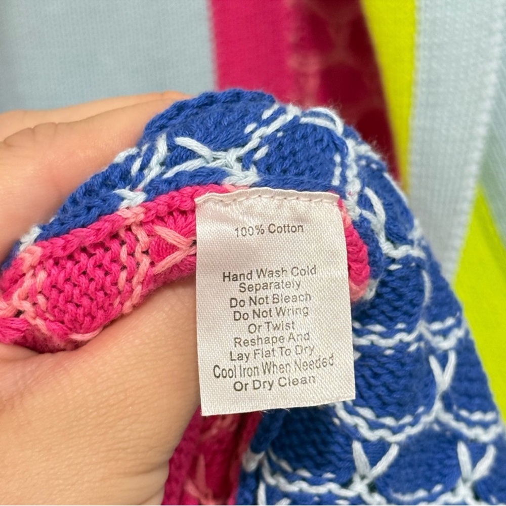 NWT Emily McCarthy Demi Duster Party Mix Sweater Cardigan 
Women’s Size X-Small - Picture 9 of 9